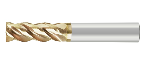 難切削材專用鑽銑刀-標準型-4刃